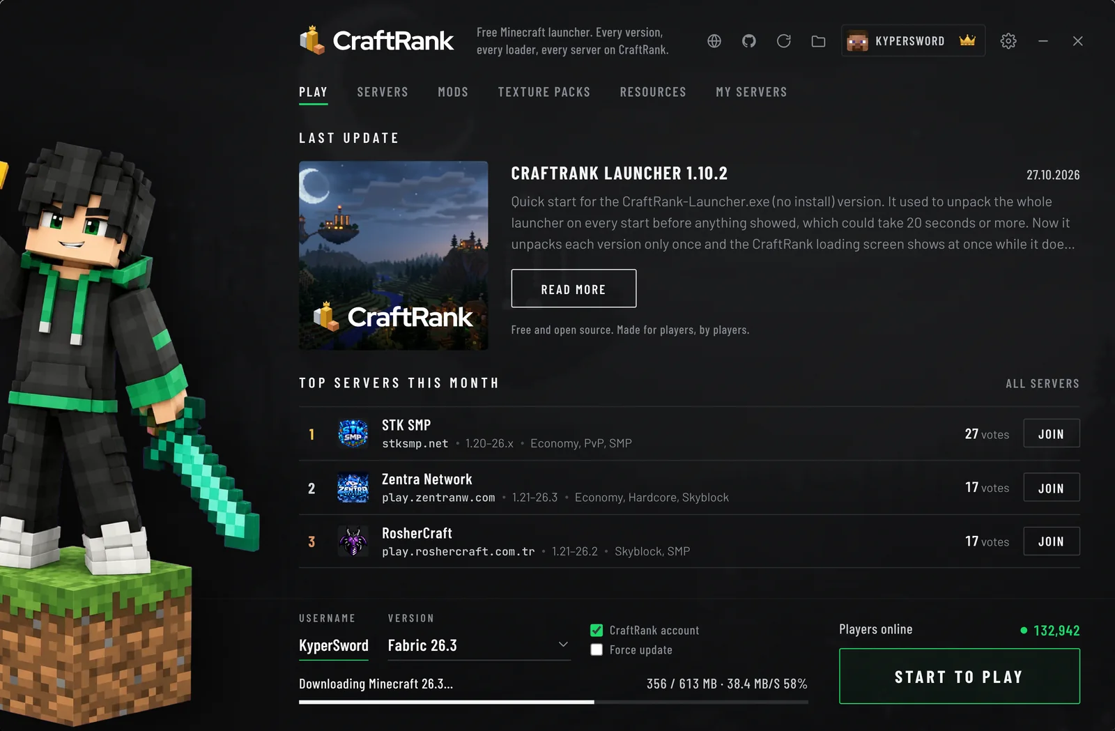 Program Files Windows 98 CraftRank Launcher: Free Minecraft Launcher for Windows