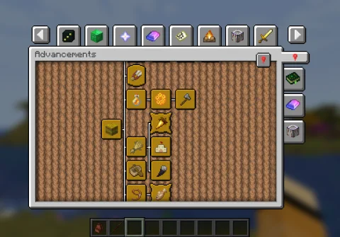 Paginated Advancements & Custom Frames screenshot 3