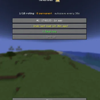 Savestates screenshot 2