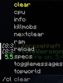 ClearLag++ screenshot 2