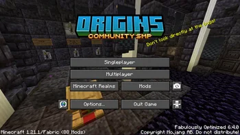 OCSMP Title Screen screenshot 2