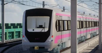 Tianjin Metro Line 6 SFM33 Train screenshot 3